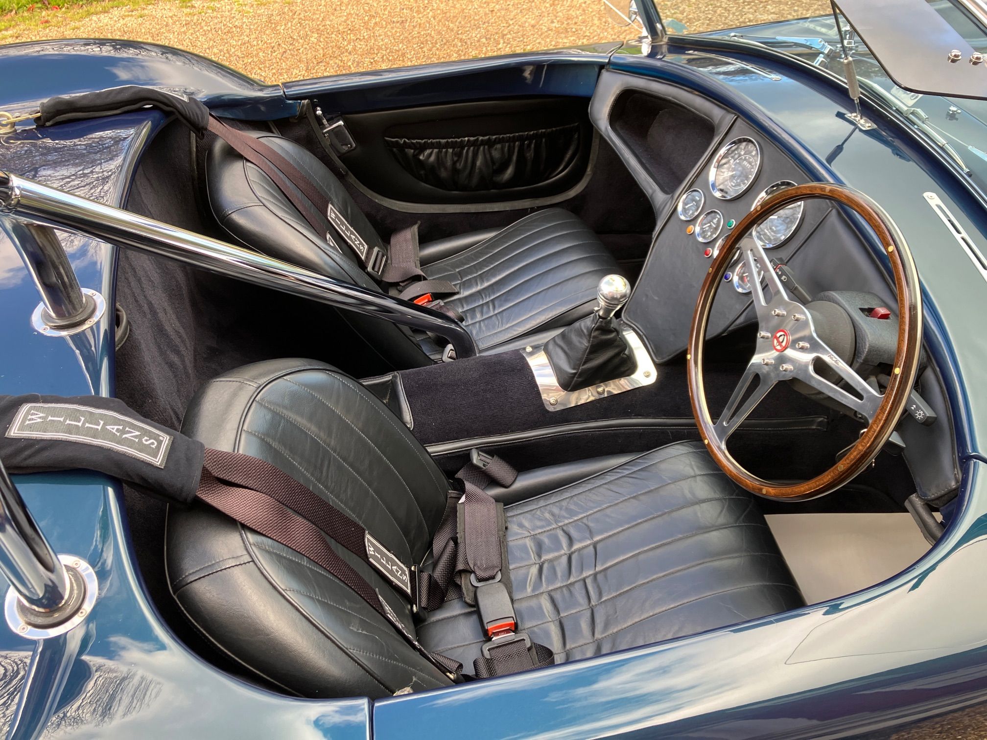 DAX COBRA CHASSIS BLACK LEATHER