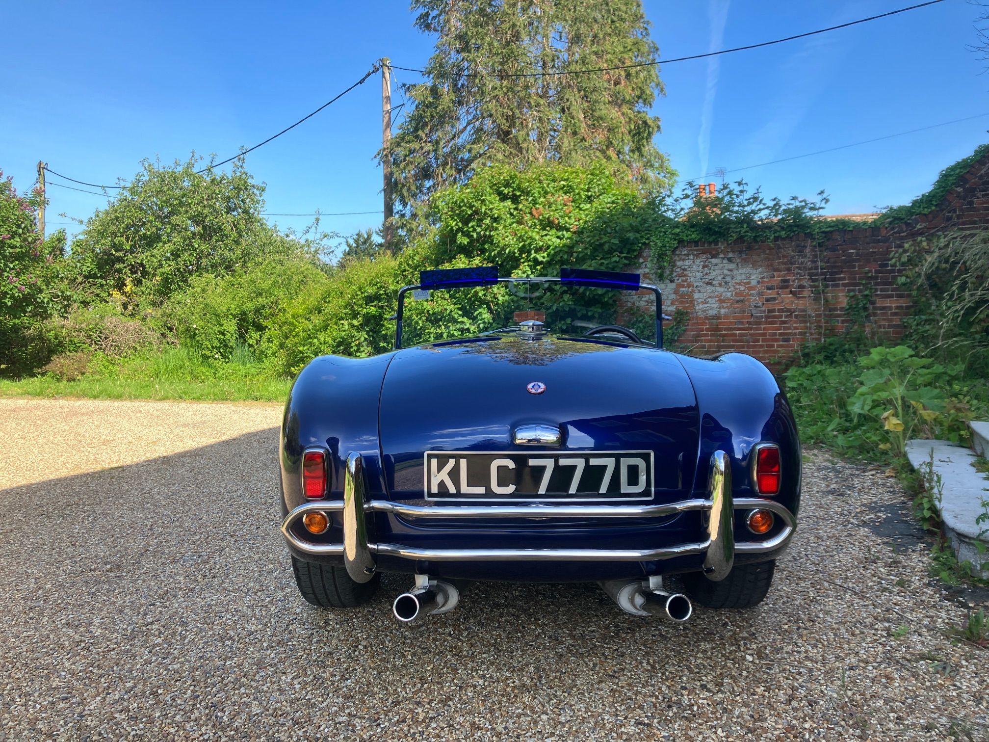COBRA 289 SHELBY BLUE HAWK