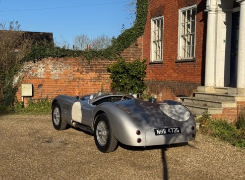 JAGUAR C-TYPE SILVER