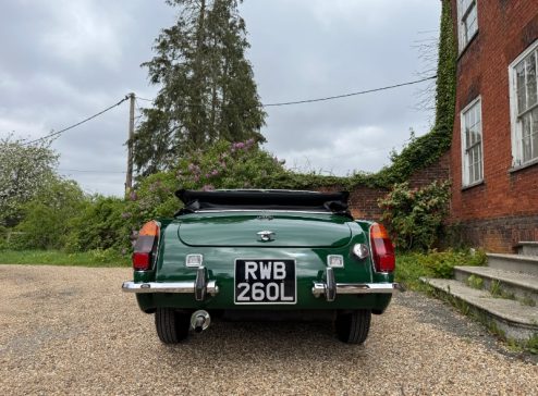 ROUND WHEEL ARCH MG MIDGET