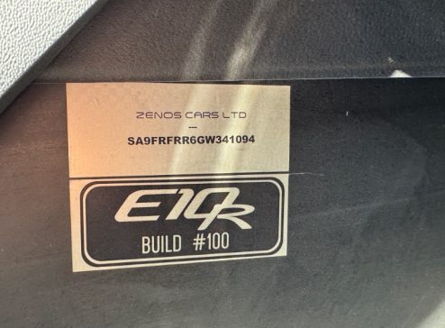 ZENIOS CHASSIS NUMBER 100